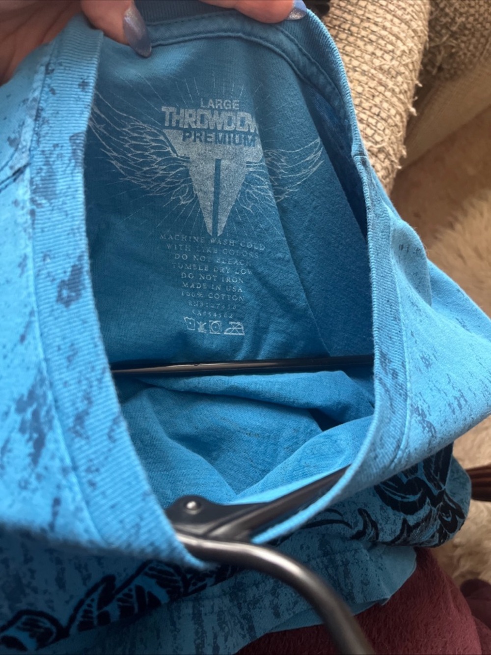 Men's Throwdown Tee Shirt - Picture 2 of 6